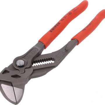 Knipex Γκαζοτανάλια Κλειδί Ψιλή Μόνωση Μαύρο 180mm 8601180