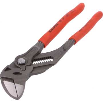 Knipex Γκαζοτανάλια Κλειδί Ψιλή Μόνωση Μαύρο 180mm 8601180