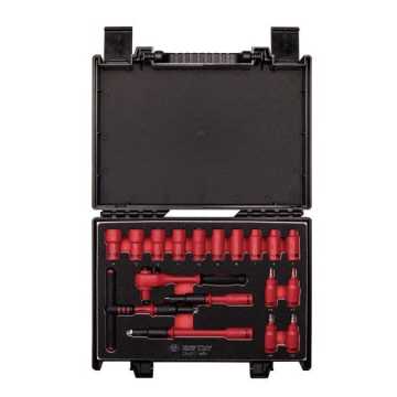 King Tony Καστάνια με Καρυδάκια 1\4" 18τμχ 25VE01MRV King Tony Καστάνια με Καρυδάκια 1\4" 18τμχ 25VE01MRV