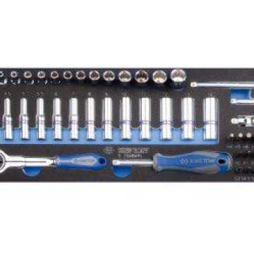 King Tony ΔΙΣΚΟΣ ΚΑΣΤΑΝΙΑ ΣΠΑΣΤΗ – ΚΑΡΥΔΑΚΙΑ ΠΟΛΥΓΩΝΑ. 1/4 48 ΤΕΜΑΧΙΑ 9-2048MRV