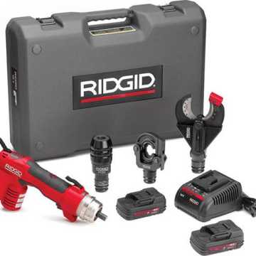 Ridgid ΠΟΛΥΕΡΓΑΛΕΙΟ ΗΛΕΚΤΡΟΛΟΓΟΥ ΜΠΑΤΑΡΙΑΣ 3 ΣΕ 1 (ΠΡΕΣΑ - ΚΟΦΤΗΣ - ΔΙΑΤΡΗΤΙΚΟ) RE 60 43633