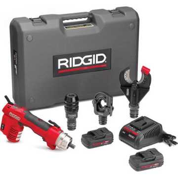 Ridgid ΠΟΛΥΕΡΓΑΛΕΙΟ ΗΛΕΚΤΡΟΛΟΓΟΥ ΜΠΑΤΑΡΙΑΣ 3 ΣΕ 1 (ΠΡΕΣΑ - ΚΟΦΤΗΣ - ΔΙΑΤΡΗΤΙΚΟ) RE 60 43633