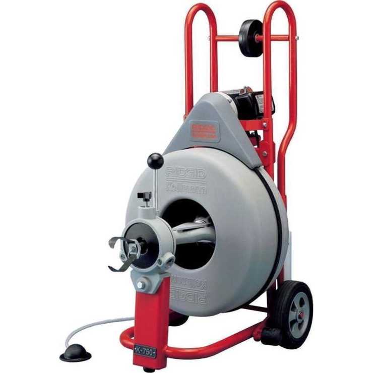 Ridgid K-750 Αποφρακτικό Μηχάνημα 31m Ηλεκτρικό 44157