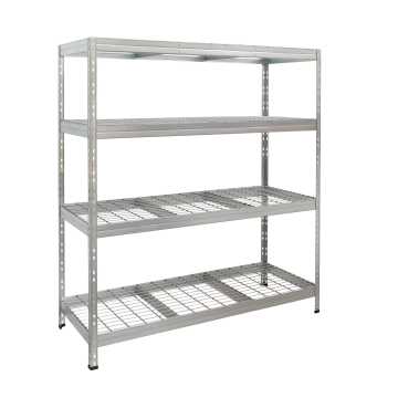 AR SHELVING ΡΑΦΙ ΜΕΤΑΛΛΙΚΟ ΜΕ 4 ΡΑΦΙΑ ΣΥΡΜΑΤΙΝΑ Π1500 X Β600 X Υ1800 400KG/ΡΑΦΙ 18015060 AR SHELVING ΡΑΦΙ ΜΕΤΑΛΛΙΚΟ ΜΕ 4 ΡΑΦΙΑ ΣΥΡΜΑΤΙΝΑ Π1500 X Β600 X Υ1800 400KG/ΡΑΦΙ 18015060