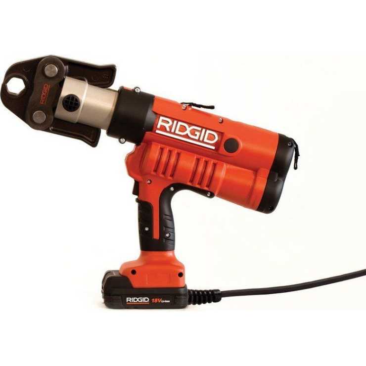 RIDGID ΠΡΕΣΑ ΣΥΣΦΙΞΗΣ RP340 ΜΕ ΜΕΤΑΣΧΗΜΑΤΙΣΤΗ 230V + ΘΗΚΗ 43283