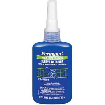 PERMATEX ΚΟΛΛΑ ΡΟΥΛ 640 Υ+ΘΕΡΜ.H.TEMP SLEEVE RET. 50ML P-64050