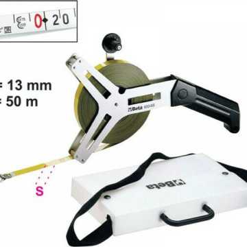Beta Μετροταινία Αλουμινίου 50m x 13mm B016940150
