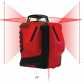METRICA Red laser μετρητής απόστασης 360° με πολλαπλή λειτουργία M60814BR