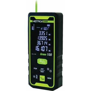 Metrica Μέτρο Laser με Δυνατότητα Μέτρησης έως 100m M61100
