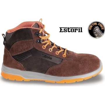 BETA Μποτάκια Σουέτ Αδιάβροχα Με Ενθέματα από Μικροΐνα 7323M B0732303