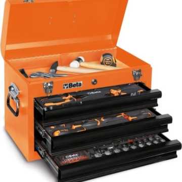 Beta 2200E/21 Εργαλειοφόρος με 3 Συρτάρια και 159 Εργαλεία B022002201 Beta 2200E/21 Εργαλειοφόρος με 3 Συρτάρια και 159 Εργαλεία B022002201