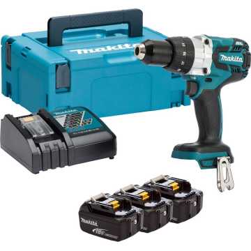 Makita Κρουστικό Δραπανοκατσάβιδο Μπαταρίας 18V 3x5Ah DHP481RT3J Makita Κρουστικό Δραπανοκατσάβιδο Μπαταρίας 18V 3x5Ah DHP481RT3J