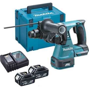 Makita Κρουστικό Σκαπτικό Μπαταρίας 18V με SDS Plus DHR242RTJ Makita Κρουστικό Σκαπτικό Μπαταρίας 18V με SDS Plus DHR242RTJ