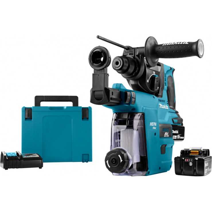 Makita Κρουστικό Σκαπτικό Μπαταρίας 18V με SDS Plus DHR242RTJW