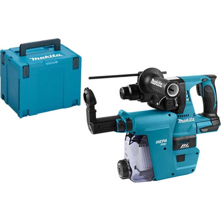 Makita Κρουστικό Σκαπτικό Μπαταρίας 18V με SDS Plus DHR242ZJW 