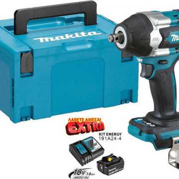 Makita Μπουλονόκλειδο 18V Solo με Υποδοχή 1/2 DTW700ZJ Makita Μπουλονόκλειδο 18V Solo με Υποδοχή 1/2 DTW700ZJ