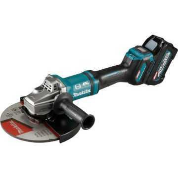 MAKITA ΓΩΝΙΑΚΟΣ ΤΡΟΧΟΣ 230ΜΜ 40Vmax BL GA038GT201 MAKITA ΓΩΝΙΑΚΟΣ ΤΡΟΧΟΣ 230ΜΜ 40Vmax BL GA038GT201