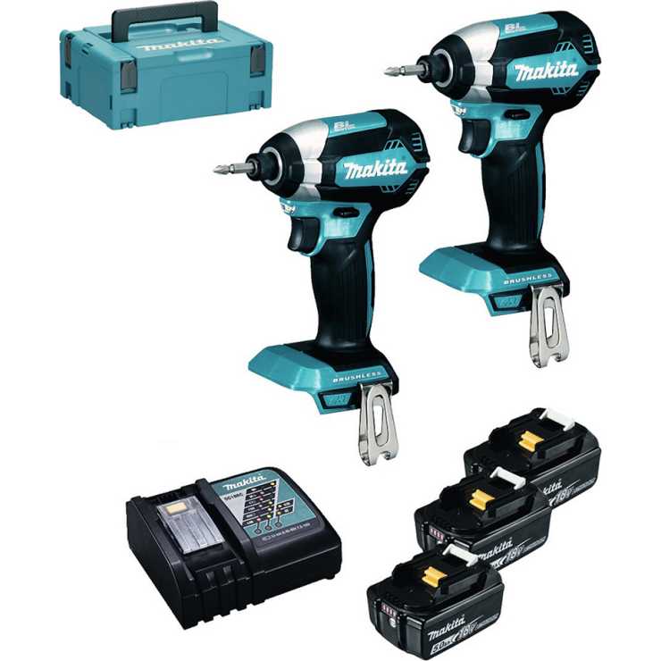 MAKITA ΠΑΛΜΙΚΟ ΚΑΤΣΑΒΙΔΙ COMBO KIT 18V DLX2236TJ1