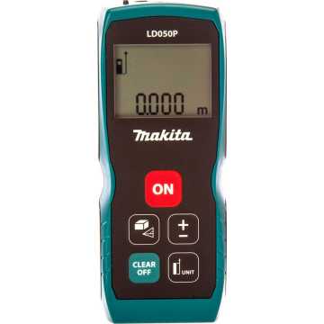 MAKITA μετρητής αποστάσεων λέιζερ εως 50 μέτρα LD050P  MAKITA μετρητής αποστάσεων λέιζερ εως 50 μέτρα LD050P