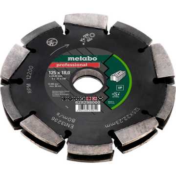 Metabo Διαμαντόδισκοι Για Αρμοκόφτες Professional Up 125mm 6.28298.00 Metabo Διαμαντόδισκοι Για Αρμοκόφτες Professional Up 125mm 6.28298.00