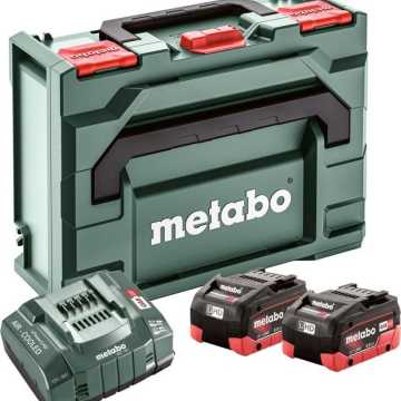 Metabo Σετ 2 Μπαταρίες Λιθίου 18V 10Ah με Φορτιστή 12-36V 685142000  Metabo Σετ 2 Μπαταρίες Λιθίου 18V 10Ah με Φορτιστή 12-36V 685142000