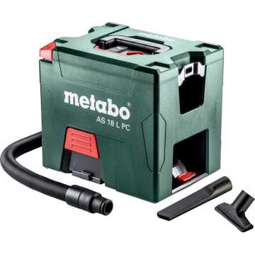 METABO 18 Volt Σκούπα Γενικών Χρήσεων Μπαταρίας AS 18 L PC με χειροκίνητο φίλτρο καθαρισμού 6.02021.85 METABO 18 Volt Σκούπα Γενικών Χρήσεων Μπαταρίας AS 18 L PC με χειροκίνητο φίλτρο καθαρισμού 6.02021.85