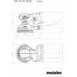 METABO 18 Volt Τριβείο Χούφτας Μπαταρίας SXA 18 LTX 125 BL με 125 mm πέλμα λείανσης 600146850
