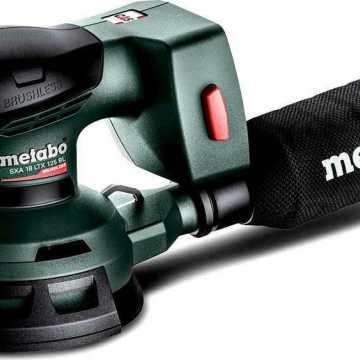 METABO 18 Volt Τριβείο Χούφτας Μπαταρίας SXA 18 LTX 125 BL με 125 mm πέλμα λείανσης 600146850