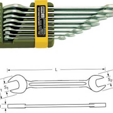 Proxxon Σετ Γερμανικά Κλειδιά CrV 8τμχ 2380080