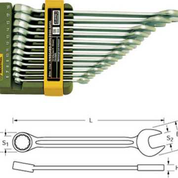 Proxxon Σετ Γερμανοπολύγωνα 12τμχ 2382060