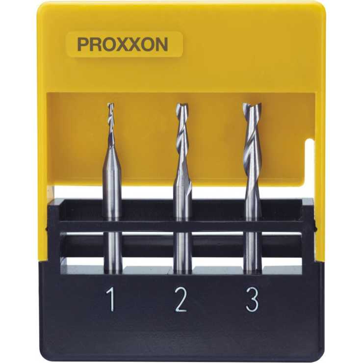 Proxxon Φρεζοτρύπανα Φ1/2/3mm x 3τμχ 2711660