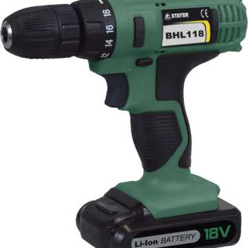Stayer Δραπανοκατσάβιδο Μπαταρίας 18V 2x1.3Ah BHL118PK