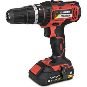 Stayer Κρουστικό Δραπανοκατσάβιδο Μπαταρίας Brushless 18V Solo  PB L20 Stayer Κρουστικό Δραπανοκατσάβιδο Μπαταρίας Brushless 18V Solo  PB L20