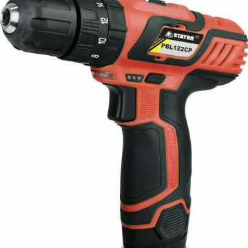 Stayer Κρουστικό Δραπανοκατσάβιδο Μπαταρίας 12V 2x2Ah PBL122CPK