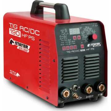 STAYER Για Ηλεκτροσυγκόλληση Αλουμινίου TIG Παλμική TIGACDC190HFPS STAYER Για Ηλεκτροσυγκόλληση Αλουμινίου TIG Παλμική TIGACDC190HFPS