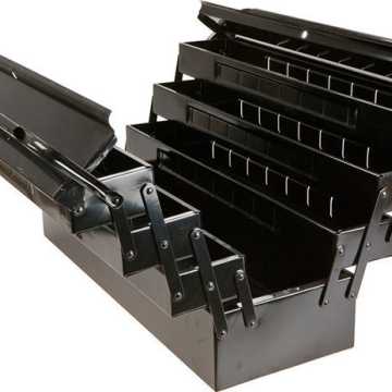 TOPEX Εργαλειοθήκη μεταλλική 7 θήκες 79R102