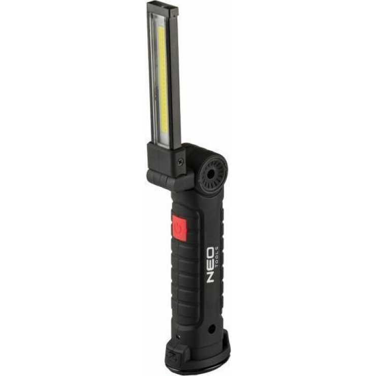 NEO TOOLS Φακός Συνεργείου Επαναφορτιζόμενος 200 Lumens 99-041