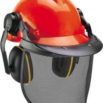 Einhell Κράνος με Ωτοασπίδες και Προστευτικό Πλέγμα 4500480