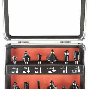 Bormann Σετ Φρέζες για Ρούτερ BHT1620 12τμχ 035497