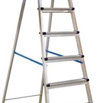 Profal Σκάλα Σιδήρου με 6+1 Σκαλοπάτια 215cm Steel 207601
