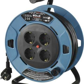 Bulle Μπαλαντέζα Καρούλι 4 Θέσεων με Καλώδιο 25m 607018