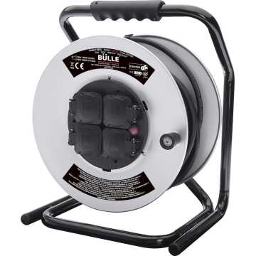 Bulle Μπαλαντέζα Καρούλι 4 Θέσεων με Καλώδιο 50m 607024