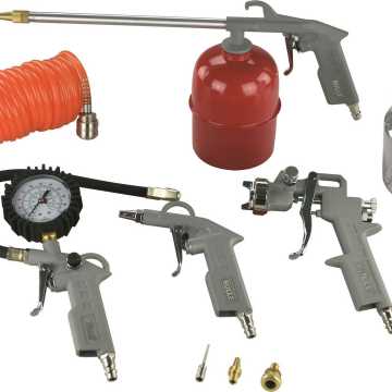 Bulle Κιτ Εργαλείων Αέρος Με Αξεσουάρ 8 Τεμαχίων 66524 