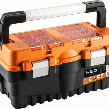 NEO TOOLS Εργαλειοθήκη με σκαφάκι 18 84102