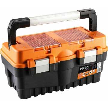 NEO TOOLS Εργαλειοθήκη με σκαφάκι 18 84102