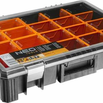 NEO TOOLS Ταμπακιέρα ρυθμιζόμενη με 8 σκαφάκια και 12 χωρίσματα 84131 NEO TOOLS Ταμπακιέρα ρυθμιζόμενη με 8 σκαφάκια και 12 χωρίσματα 84131