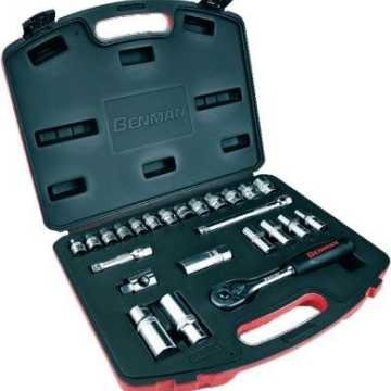 BENMAN Σετ 24 τεμαχίων καρυδάκια σε 3/8 70242