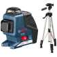 BOSCH Γραμμικό λέιζερ GLL 2-80 P με BS 150 0601063205