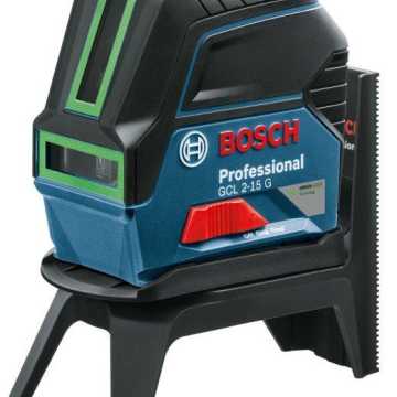 BOSCH Γραμμικό λέιζερ GCL 2-15 G με πράσινη ακτίνα 0601066J00
