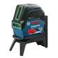 BOSCH Γραμμικό λέιζερ GCL 2-15 G με πράσινη ακτίνα 0601066J00
